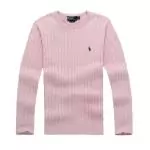 polo-ralph lauren pulls hommes 2019U chute hiver round col 9519 rose